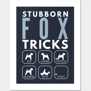 Stubborn Foxhound Tricks - Dog Training Posters and Art